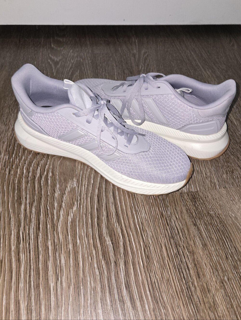 Adidas XPLR Purple Size 9 Workout Shoes Running Sneakers Cloudfoam - Picture 3 of 7